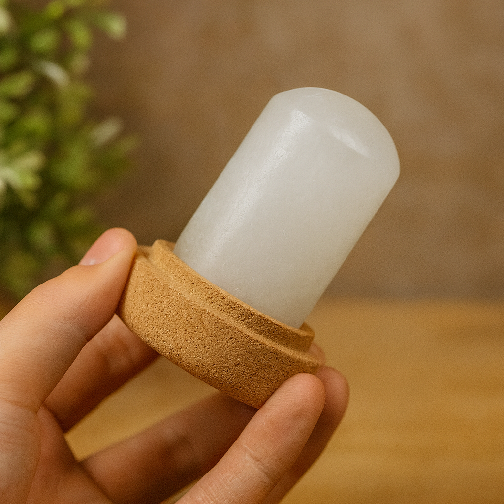 Natuurlijke zoutsteen deodorant