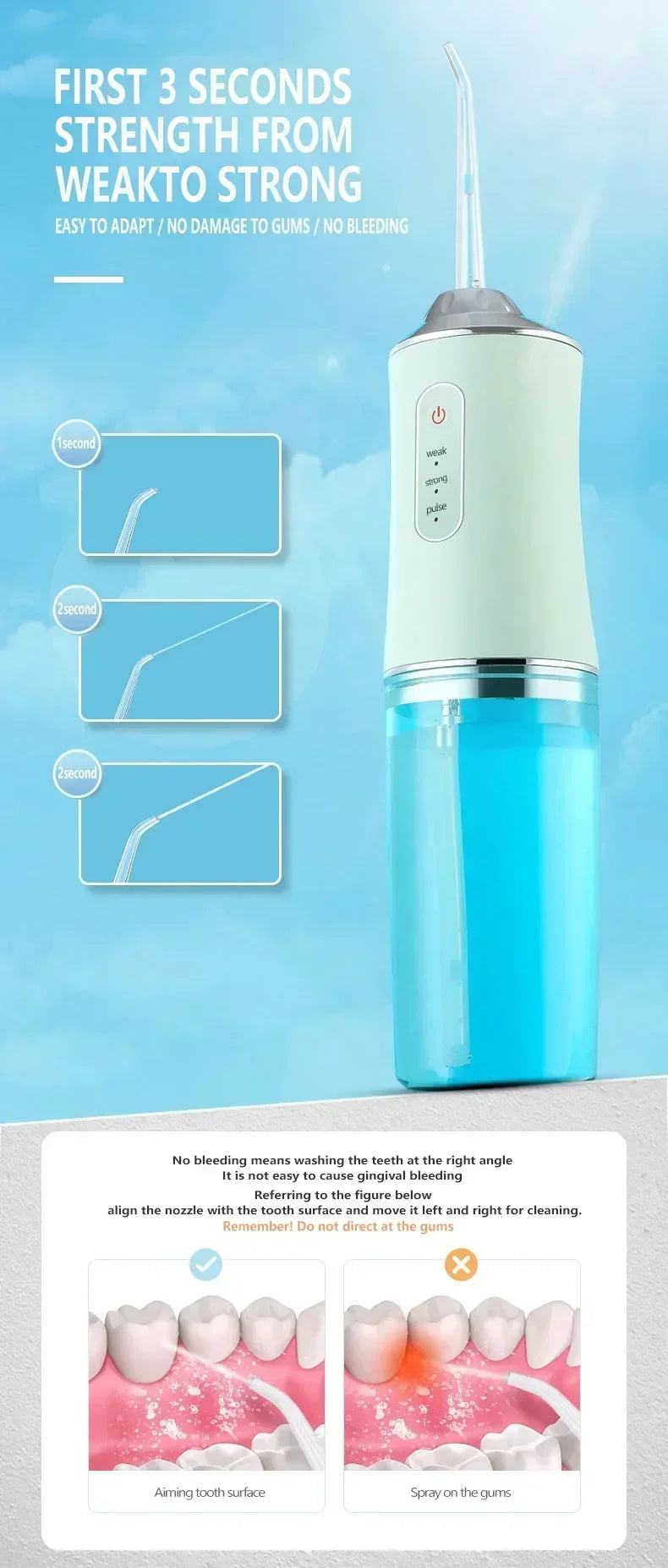 Waterflosser | Tandarts schoon thuis